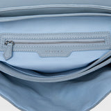 Woven Light Blue Shoulder Bag