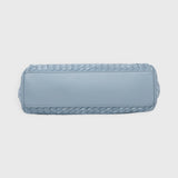 Woven Light Blue Shoulder Bag