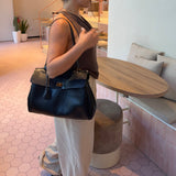 Vintage Black Shoulder Bag