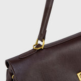 Vintage Dark Brown Handbag