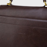 Vintage Dark Brown Handbag