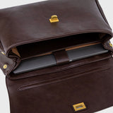 Vintage Dark Brown Handbag