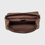 Vintage Brown Suede Handbag
