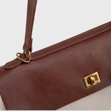 Limited Edition Canvas & Brown Vegan Leather Handbag