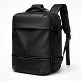 Black Underseat Travel Backpack with Vacuum Compression