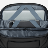 Black Expandable Travel Backpack with Vacuum Compression